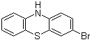 3-溴-10H-吩噻嗪分子结构 (CAS 3939-23-9)