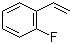 2-氟苯乙烯分子结构 (CAS 394-46-7)