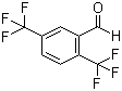 2,5-双(三氟甲基)苯甲醛分子结构 (CAS 395-64-2)