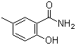 5-甲基水杨酰胺分子结构 (CAS 39506-61-1)