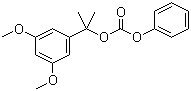 1-(3,5-二甲氧基苯基)-1-甲基乙基苯基碳酸酯分子结构 (CAS 39507-97-6)
