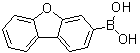 结构式 CAS# 395087-89-5, (3-二苯并呋喃基)硼酸