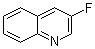 3-氟喹啉分子结构 (CAS 396-31-6)