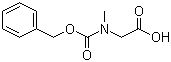 苄氧羰酰基肌氨酸分子结构 (CAS 39608-31-6)