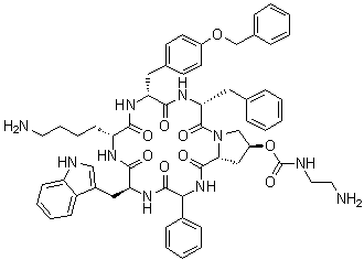 帕西瑞肽分子结构 (CAS 396091-73-9)