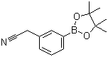 (3-Cyanomethyl)phenylboronic acid pinacol ester molecular structure (CAS 396131-82-1)