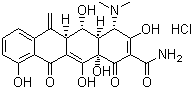 盐酸甲烯土霉素分子结构 (CAS 3963-95-9)