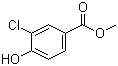 structure of CAS# 3964-57-6, Methyl 3-chloro-4-hydroxybenzoate