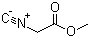 异氰基乙酸甲酯分子结构 (CAS 39687-95-1)