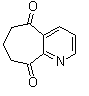 环庚烷并[b]吡啶-5,9-二酮分子结构 (CAS 39713-40-1)