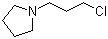 1-(3-氯丙基)吡咯烷分子结构 (CAS 39743-20-9)