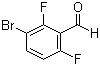3-Bromo-2,6-difluorobenzaldehyde molecular structure (CAS 398456-82-1)