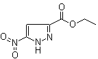 5-硝基-3-吡唑羧酸乙酯分子结构 (CAS 39846-84-9)