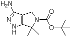 3-氨基-6,6-二甲基吡咯并[3,4-c]吡唑-5(1H,4H,6H)-甲酸叔丁酯分子结构 (CAS 398491-61-7)