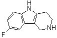 8-氟-2,3,4,5-四氢-1H-吡啶并[4,3-b]吲哚分子结构 (CAS 39876-39-6)