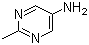 5-氨基-2-甲基嘧啶分子结构 (CAS 39889-94-6)