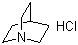 Quinuclidine hydrochloride molecular structure (CAS 39896-06-5)