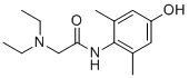 4-羟基利多卡因分子结构 (CAS 39942-41-1)