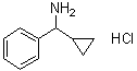 1-Cyclopropyl-1-phenylmethanamine hydrochloride molecular structure (CAS 39959-72-3)