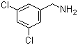 3,5-二氯苄胺分子结构 (CAS 39989-43-0)