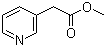 吡啶-3-乙酸甲酯分子结构 (CAS 39998-25-9)