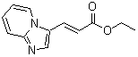(2E)-3-咪唑并[1,2-a]吡啶-3-基-2-丙烯酸乙酯分子结构 (CAS 400037-31-2)