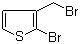 2-溴-3-溴甲基噻吩分子结构 (CAS 40032-76-6)