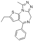 去氯依替唑仑分子结构 (CAS 40054-73-7)