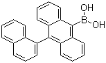 [10-(1-萘基)-9-蒽]硼酸分子结构 (CAS 400607-46-7)