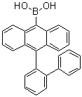 (10-[1,1'-联苯]-2-基-9-蒽基)硼酸分子结构 (CAS 400607-48-9)