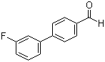 3'-氟联苯-4-甲醛分子结构 (CAS 400750-63-2)