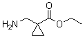 1-(Aminomethyl)cyclopropanecarboxylic acid ethyl ester molecular structure (CAS 400840-94-0)