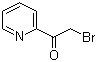 2-(2-溴乙酰基)吡啶分子结构 (CAS 40086-66-6)
