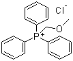 (甲氧基甲基)三苯基氯化鏻分子结构 (CAS 4009-98-7)