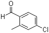 4-氯-2-甲基苯甲醛分子结构 (CAS 40137-29-9)