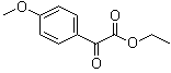 2-(4-甲氧基苯基)-2-氧代乙酸乙酯分子结构 (CAS 40140-16-7)