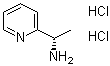 (S)-alpha-甲基-2-吡啶甲胺二盐酸盐分子结构 (CAS 40154-78-7)