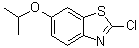2-氯-6-(1-甲基乙氧基)苯并噻唑分子结构 (CAS 401567-29-1)