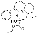 长春胺乙酯分子结构 (CAS 40163-56-2)