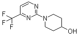 1-[4-(三氟甲基)-2-嘧啶基]-4-哌啶醇分子结构 (CAS 401930-07-2)
