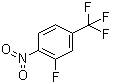 3-氟-4-硝基三氟甲苯分子结构 (CAS 402-12-0)