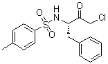 N-alpha-对甲苯磺酰基-L-苯丙氨酰氯甲烷分子结构 (CAS 402-71-1)