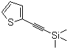 2-三甲基硅乙炔基噻吩分子结构 (CAS 40231-03-6)