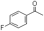 4'-氟苯乙酮分子结构 (CAS 403-42-9)