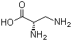 L-2,3-二氨基丙酸分子结构 (CAS 4033-39-0)