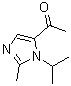5-乙酰基-1-异丙基-2-甲基咪唑分子结构 (CAS 403793-48-6)