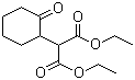 2-(2-氧代环己基)丙二酸二乙酯分子结构 (CAS 4039-31-0)