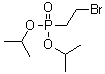 2-溴乙基膦酸二异丙酯分子结构 (CAS 40392-43-6)