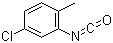 5-氯-2-甲基苯基异氰酸酯分子结构 (CAS 40411-27-6)