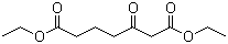 3-氧代庚二酸二乙酯分子结构 (CAS 40420-22-2)